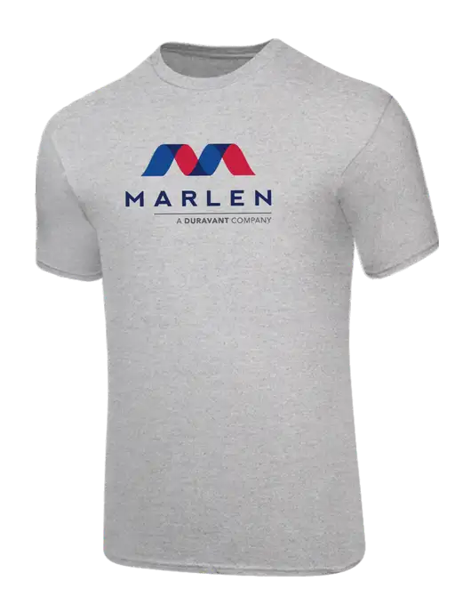 Core Blend Light Grey Heather T-Shirt w/Marlen Logo