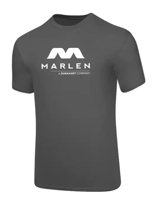Core Blend Medium Grey T-Shirt w/Marlen Logo