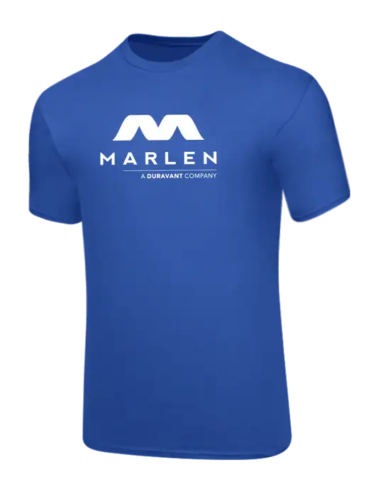 Core Blend Royal Blue T-Shirt w/Marlen Logo