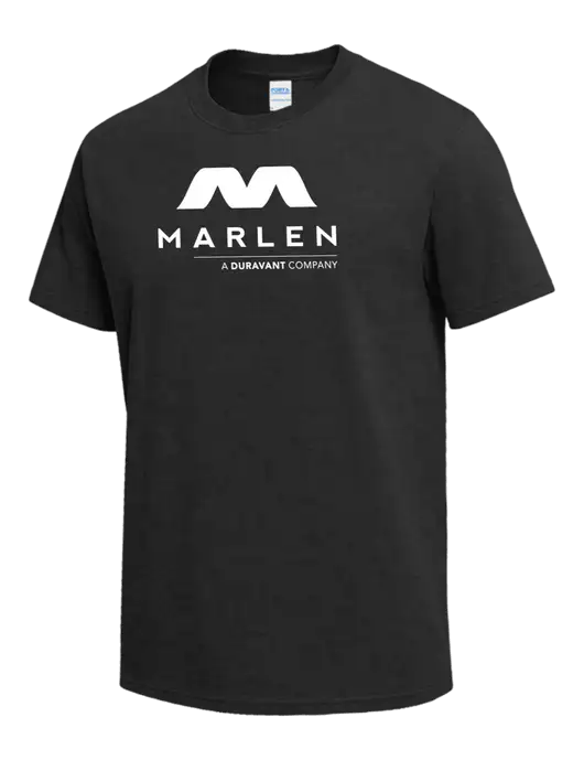 Dark Grey Heather Heavyweight 6.1 oz T-Shirt w/Marlen Logo