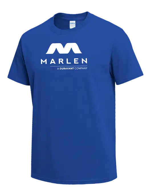 Dark Royal Heavyweight 6.1 oz T-Shirt w/Marlen Logo