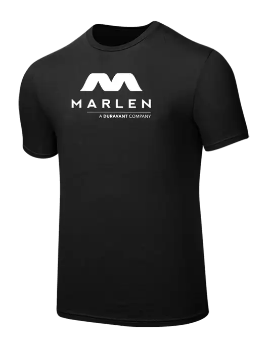 Seriously Soft Black T-Shirt w/Marlen Logo