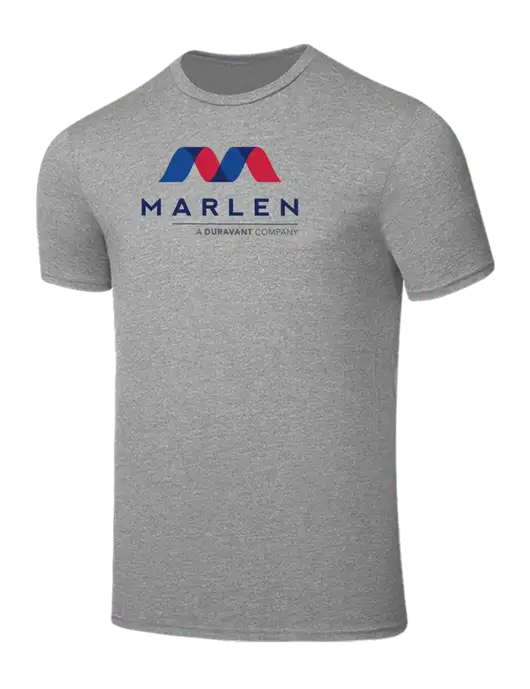 Seriously Soft Light Heather Grey T-Shirt w/Marlen Logo