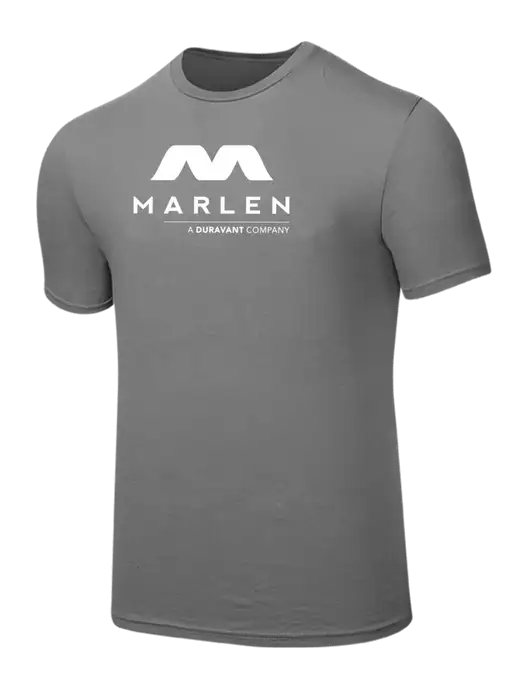 Seriously Soft Medium Grey T-Shirt w/Marlen Logo