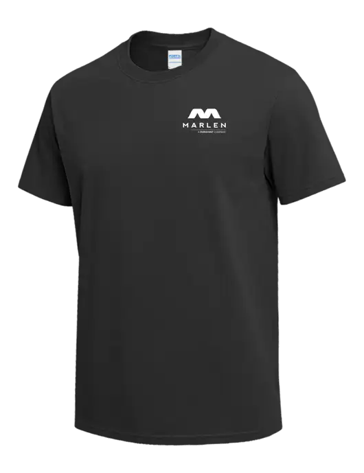 Charcoal Heavyweight 6.1 oz T-Shirt w/Marlen Logo
