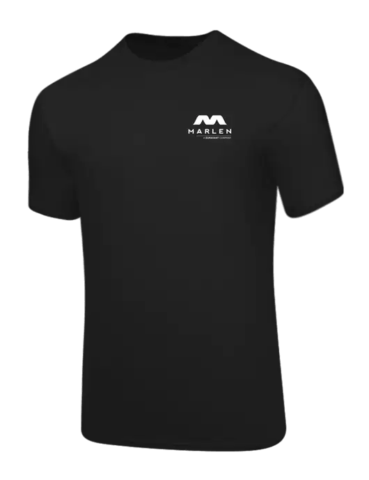 Core Blend Black T-Shirt w/Marlen Logo