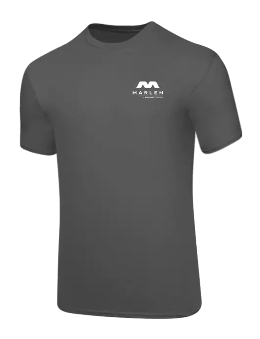 Core Blend Medium Grey T-Shirt w/Marlen Logo