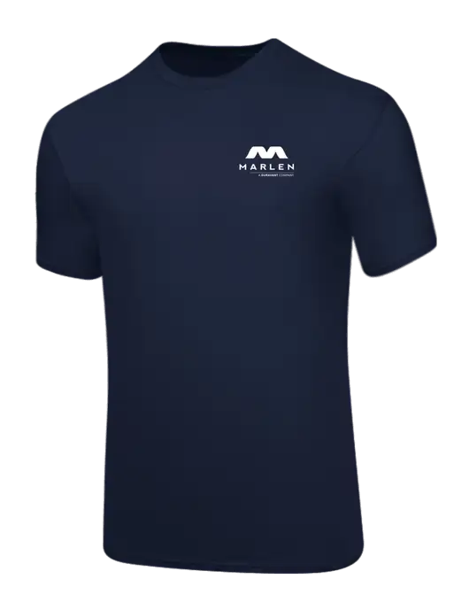 Core Blend Navy T-Shirt w/Marlen Logo