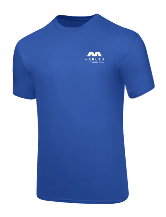 Core Blend Royal Blue T-Shirt w/Marlen Logo