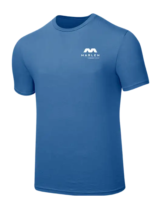 Seriously Soft Light Navy T-Shirt w/Marlen Logo