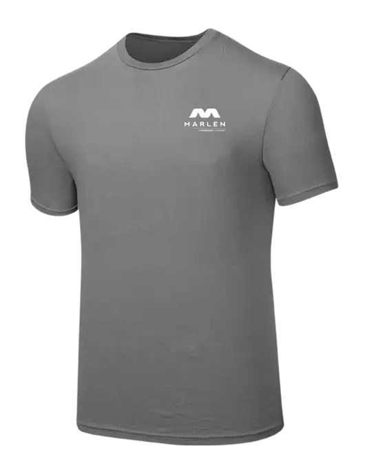 Seriously Soft Medium Grey T-Shirt w/Marlen Logo