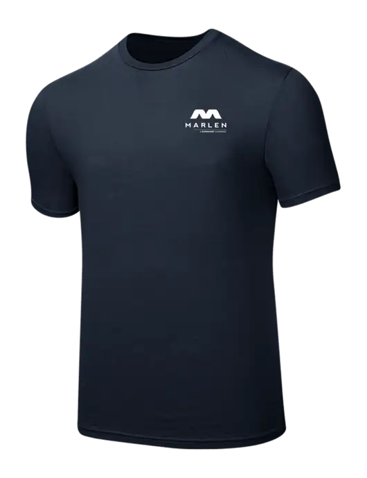 Seriously Soft Navy T-Shirt w/Marlen Logo