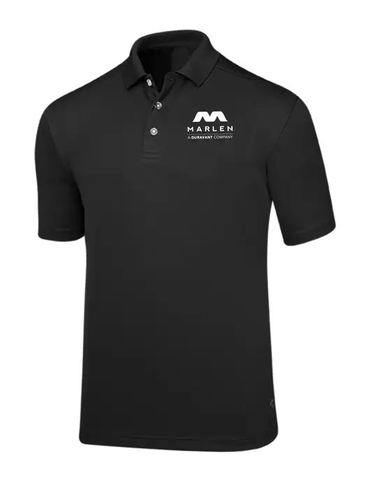 Callaway Core Black Performance Polo w/Marlen Logo