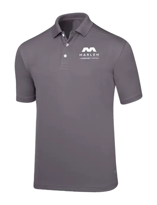 Callaway Core Medium Grey Performance Polo w/Marlen Logo