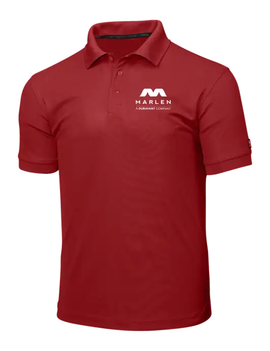 OGIO Red Caliber 2.0 Polo w/Marlen Logo
