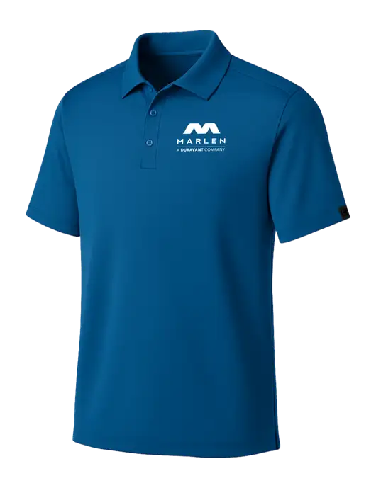 OGIO Royal Blue Framework Polo w/Marlen Logo