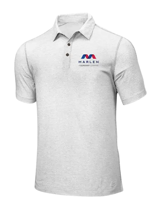 OGIO White ONYX Polo w/Marlen Logo