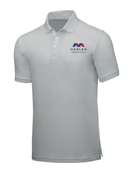 Light Grey Core Classic Pique w/Marlen Logo