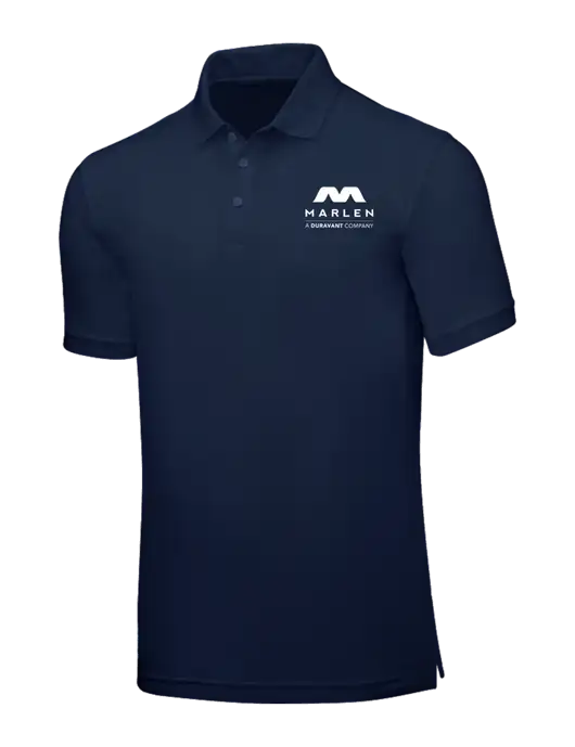 Navy Blue Core Classic Pique w/Marlen Logo