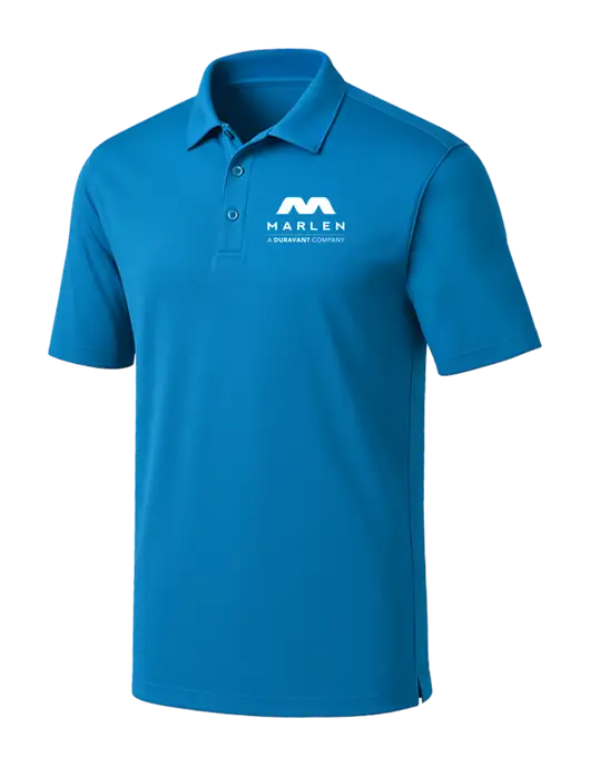 Royal Blue Silk Touch Performance Polo w/Marlen Logo