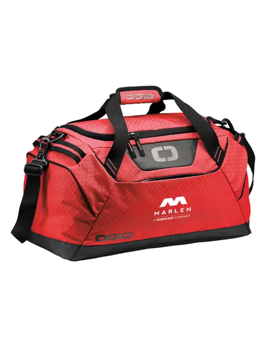 OGIO Red Catalyst Duffle
 w/Marlen Logo