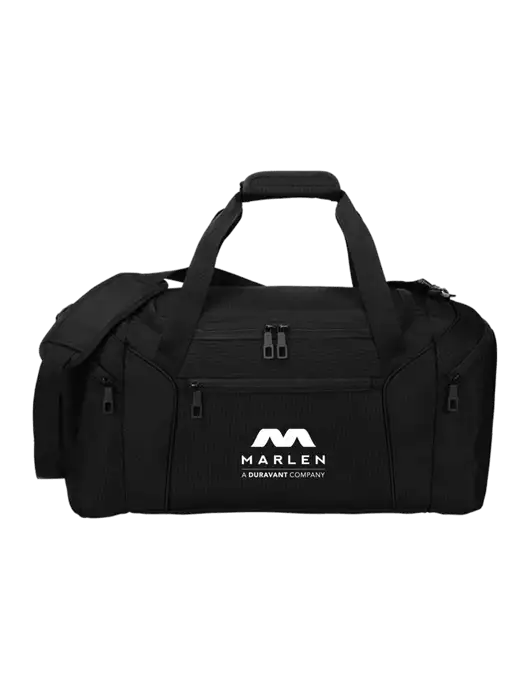 Slim & Lite Black Duffel    w/Marlen Logo