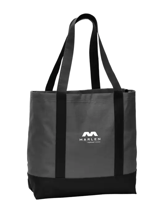 Carryall Charcoal/Black Day Tote Dark w/Marlen Logo