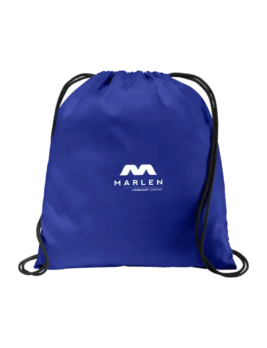 Drawstring  Royal Cinch Pack w/Marlen Logo