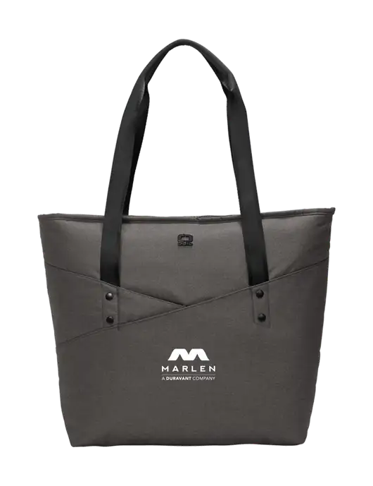 OGIO Tarmac Heather Downtown Tote 
 w/Marlen Logo