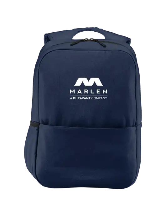 Access Square Laptop River Blue Navy Backpack w/Marlen Logo