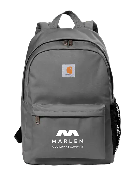 Carhartt Grey Canvas Backpack w/Marlen Logo