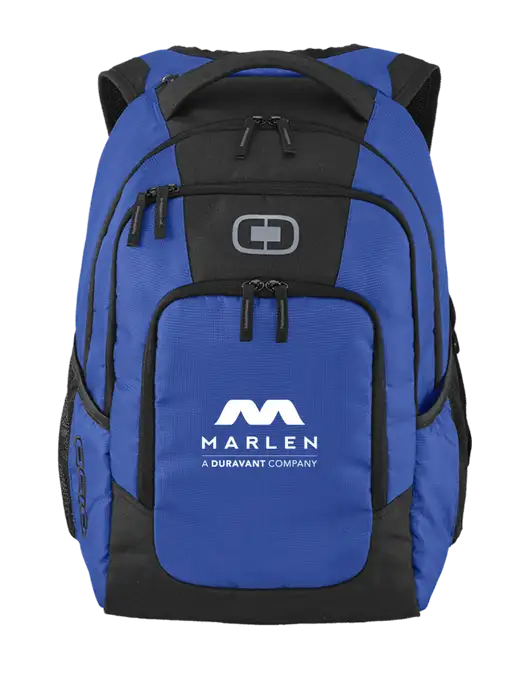OGIO Cobalt Logan Laptop Backpack
 w/Marlen Logo